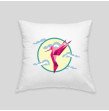 Hummingbird cushion